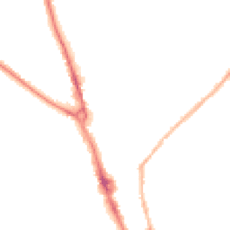 Night-time road noise heatmap for ST16 2RH