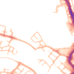 Daytime road noise heatmap for ST16 2TW