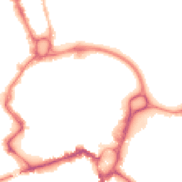 Night-time road noise heatmap for ST16 2TX