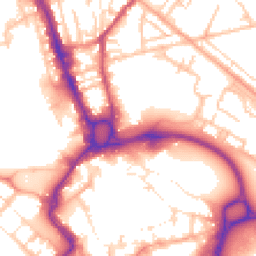 Daytime road noise heatmap for ST16 3AH