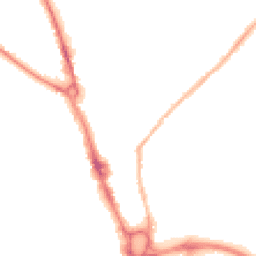 Night-time road noise heatmap for ST16 3BN