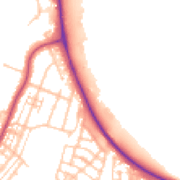 Daytime road noise heatmap for ST16 3JS