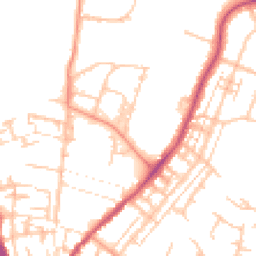 Daytime road noise heatmap for ST16 3UF