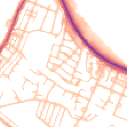 Daytime road noise heatmap for ST16 3UJ