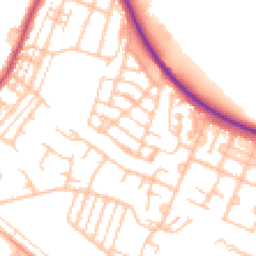 Daytime road noise heatmap for ST16 3XH
