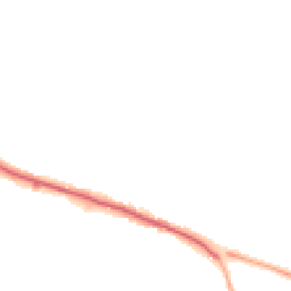 Night-time road noise heatmap for ST17 0AD