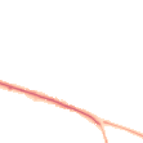 Night-time road noise heatmap for ST17 0AE