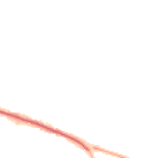 Night-time road noise heatmap for ST17 0AL