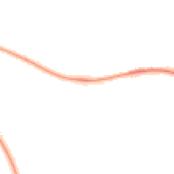 Night-time road noise heatmap for ST17 0DH