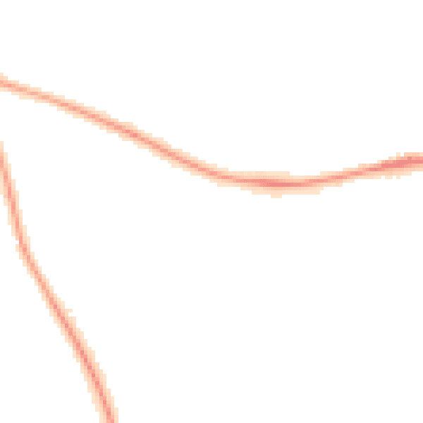 Night-time road noise heatmap for ST17 0DJ
