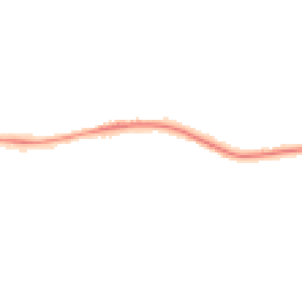 Night-time road noise heatmap for ST17 0JZ