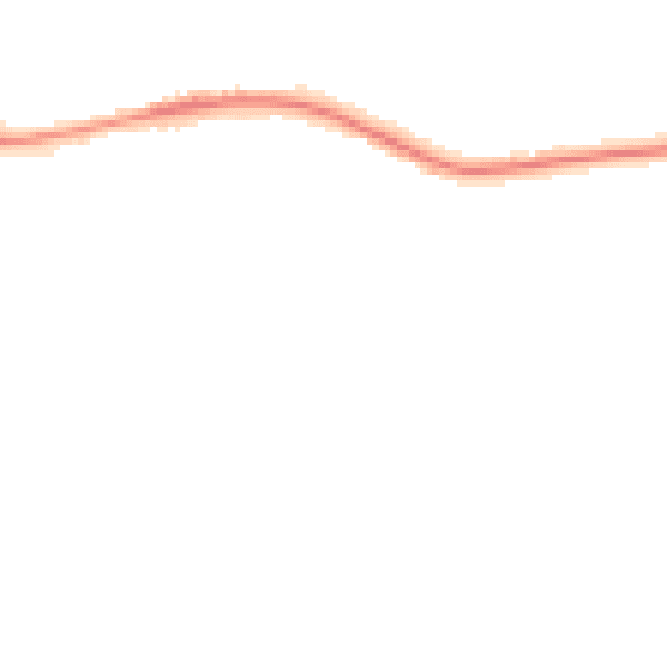 Night-time road noise heatmap for ST17 0LP