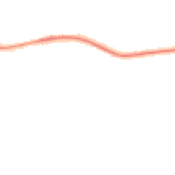 Night-time road noise heatmap for ST17 0LR