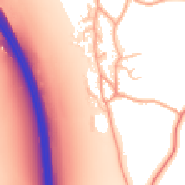 Daytime road noise heatmap for ST17 0QY