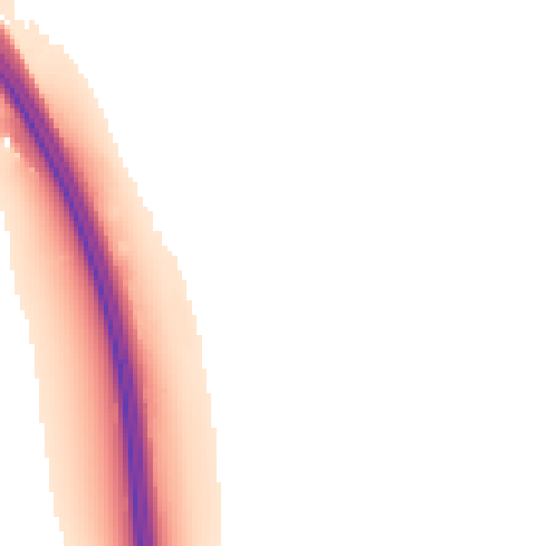 Night-time road noise heatmap for ST17 0QY