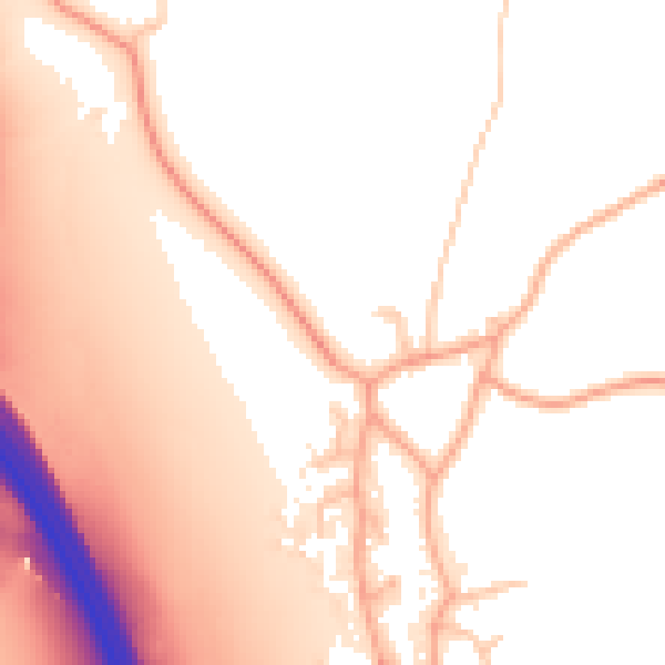 Daytime road noise heatmap for ST17 0RD