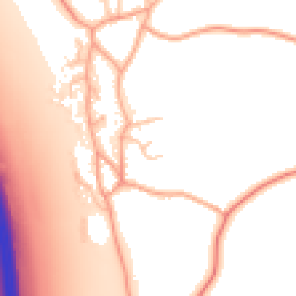 Daytime road noise heatmap for ST17 0RP