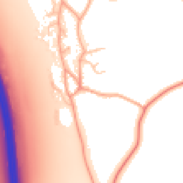 Daytime road noise heatmap for ST17 0RU