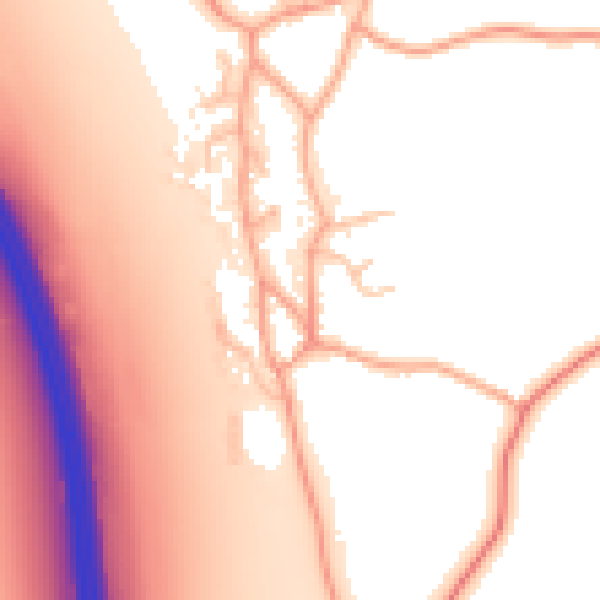 Daytime road noise heatmap for ST17 0RW