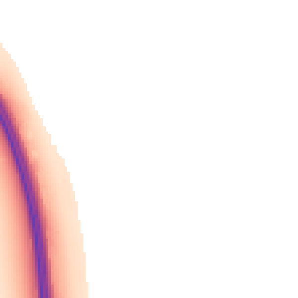 Night-time road noise heatmap for ST17 0RW