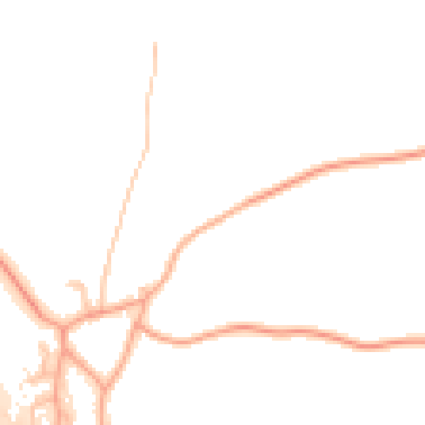 Daytime road noise heatmap for ST17 0RY