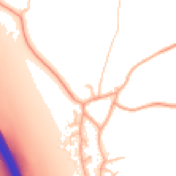 Daytime road noise heatmap for ST17 0SL