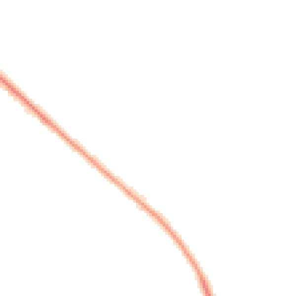 Night-time road noise heatmap for ST17 0TE