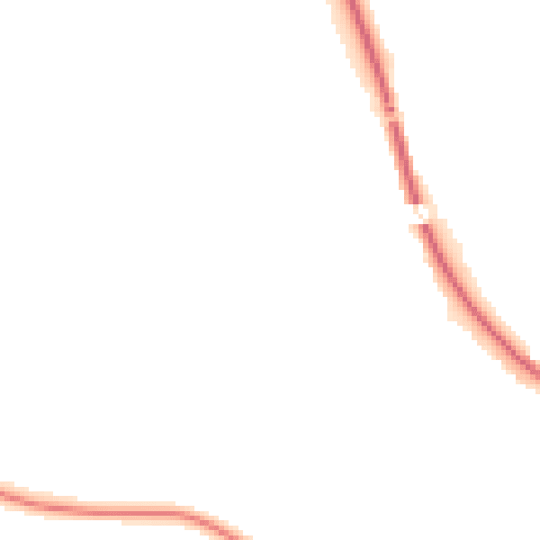 Night-time road noise heatmap for ST17 0XZ