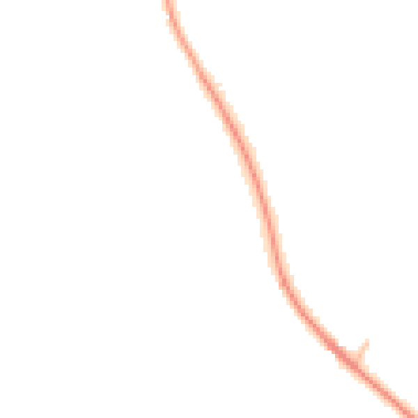 Night-time road noise heatmap for ST17 4RH