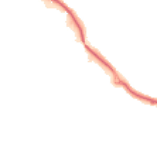 Night-time road noise heatmap for ST17 4XQ