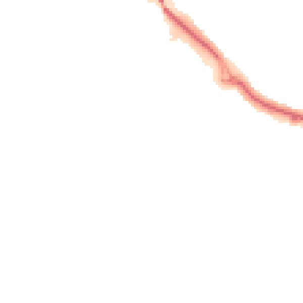 Night-time road noise heatmap for ST17 4XS