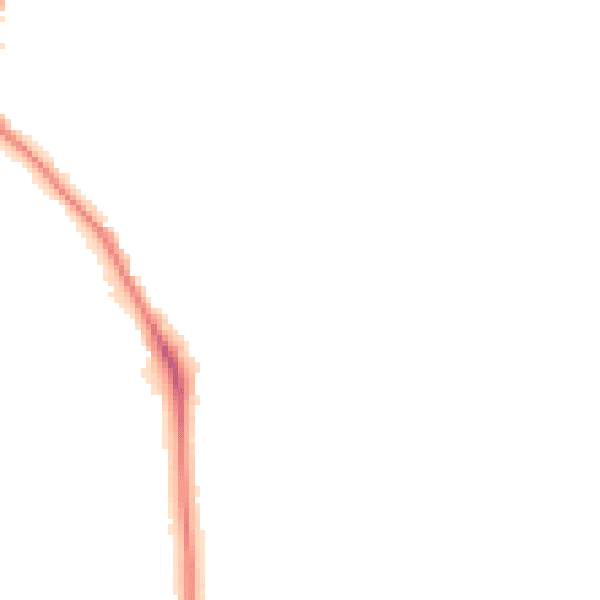 Night-time road noise heatmap for ST17 9GE