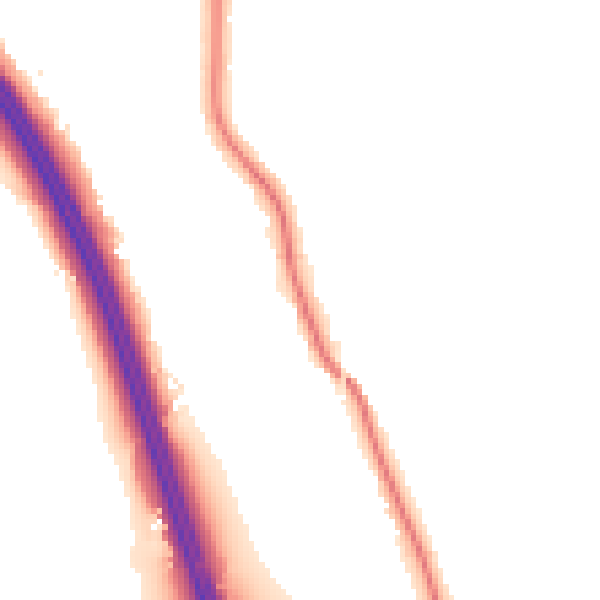 Night-time road noise heatmap for ST17 9HH