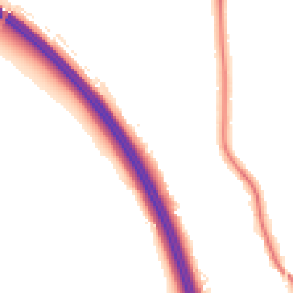 Night-time road noise heatmap for ST17 9JH