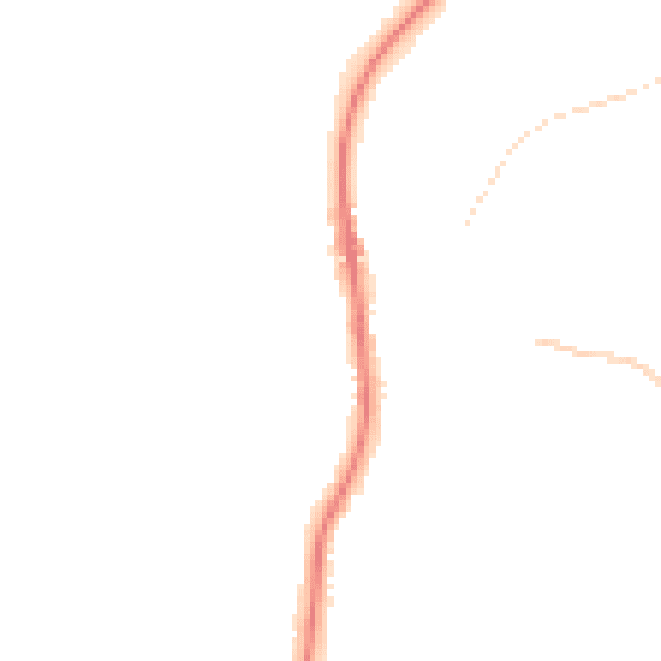 Night-time road noise heatmap for ST19 5AL