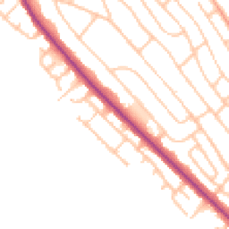 Daytime road noise heatmap for ST2 0AA
