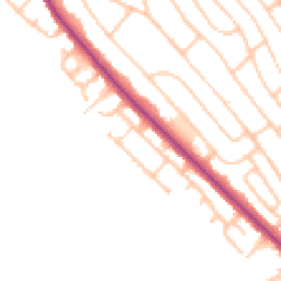 Daytime road noise heatmap for ST2 0AY
