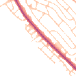 Daytime road noise heatmap for ST2 0BE