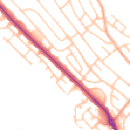 Daytime road noise heatmap for ST2 0BX