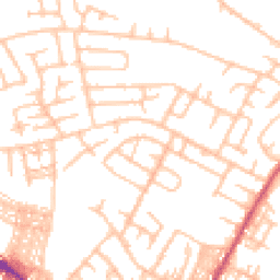 Daytime road noise heatmap for ST3 1AH