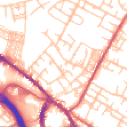 Daytime road noise heatmap for ST3 1BP
