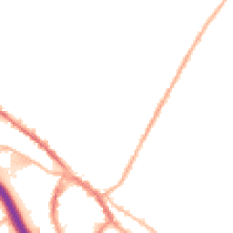 Night-time road noise heatmap for ST3 1DX