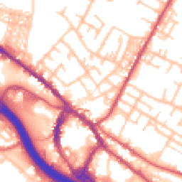 Daytime road noise heatmap for ST3 1EA