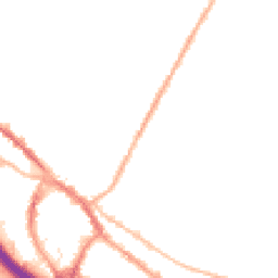 Night-time road noise heatmap for ST3 1LJ