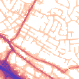 Daytime road noise heatmap for ST3 1LP