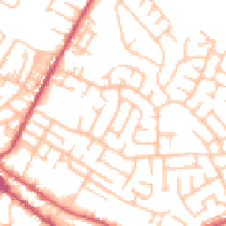 Daytime road noise heatmap for ST3 1SL