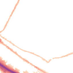 Night-time road noise heatmap for ST3 1SR