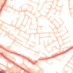Daytime road noise heatmap for ST3 1SS