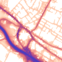 Daytime road noise heatmap for ST3 1SU