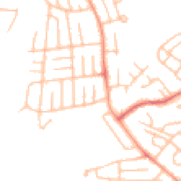 Daytime road noise heatmap for ST3 2AE